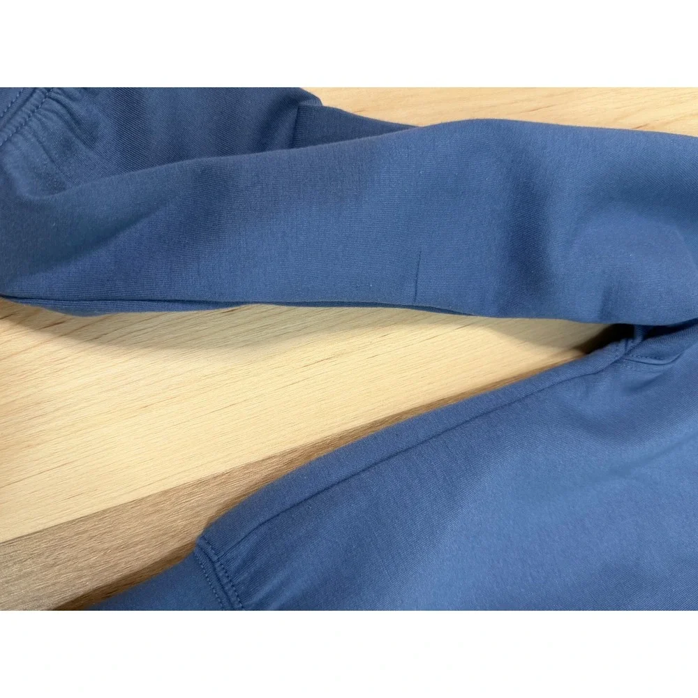 Abercrombie Kids YPB Blue Quarter Zip Hoodie Cropped Sweatshirt Size 9/10